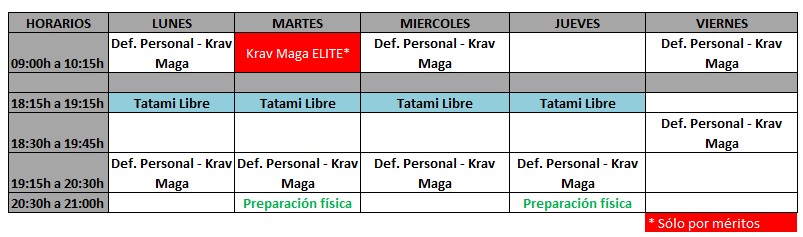 Horario Adultos 07 04 2026